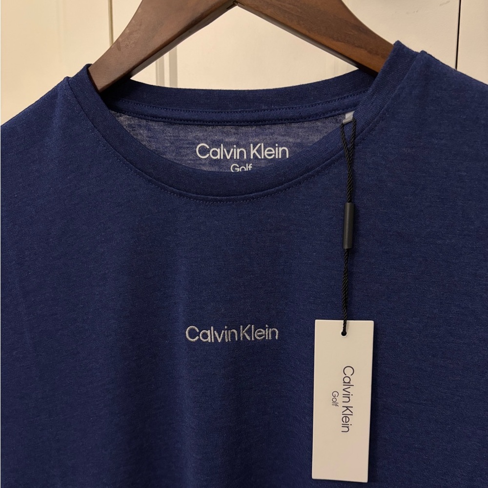 Calvin Klein Navy Tee for Men
